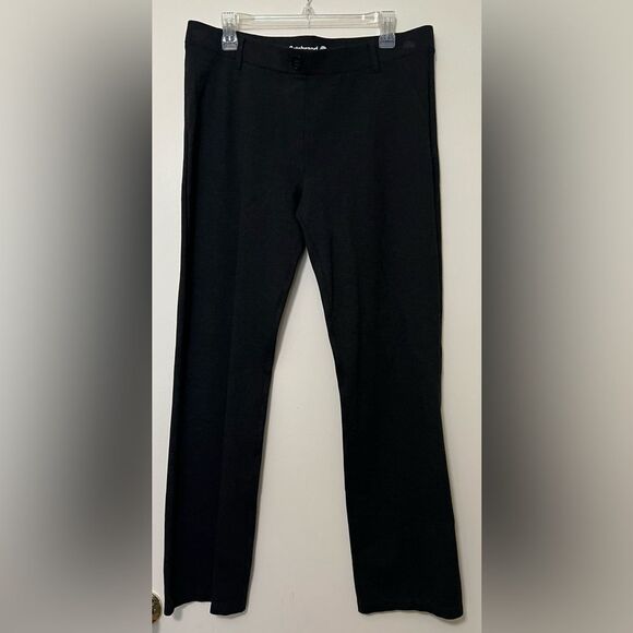 Betabrand Dress Pant Yoga Pants in Charcoal, Size XL - Straight Leg Stretch Work - Picture 1 of 5